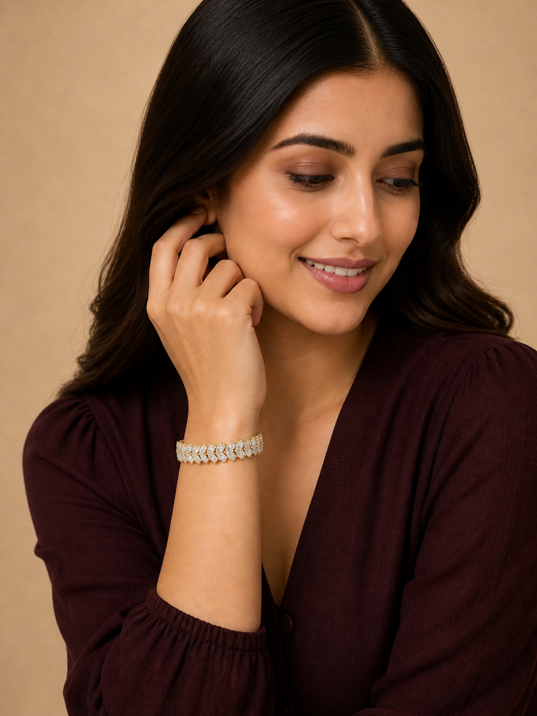IMPERIAL AURUM DIAMOND CELESTIALCROWN BRACELATE