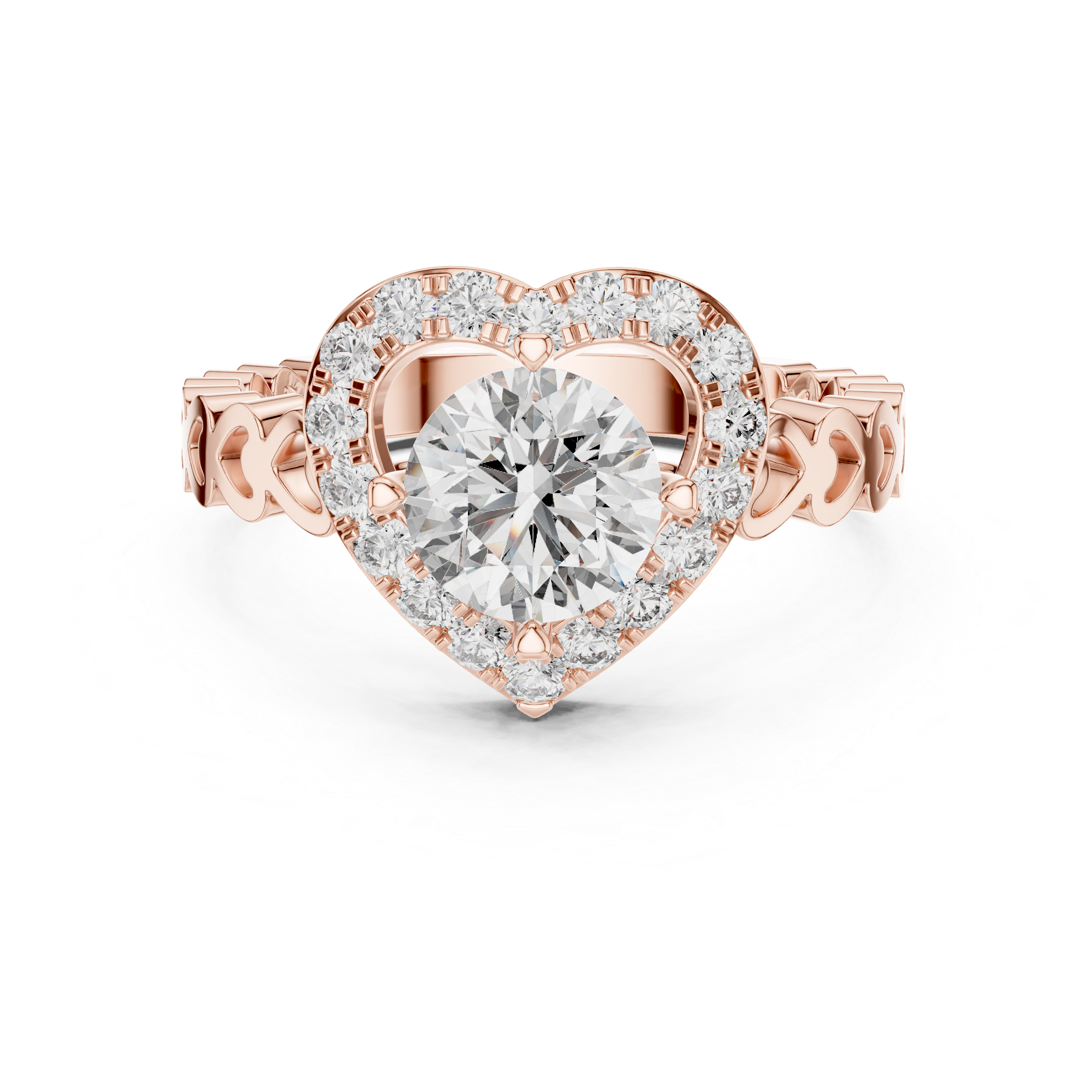 HEARTFELT HALO RING