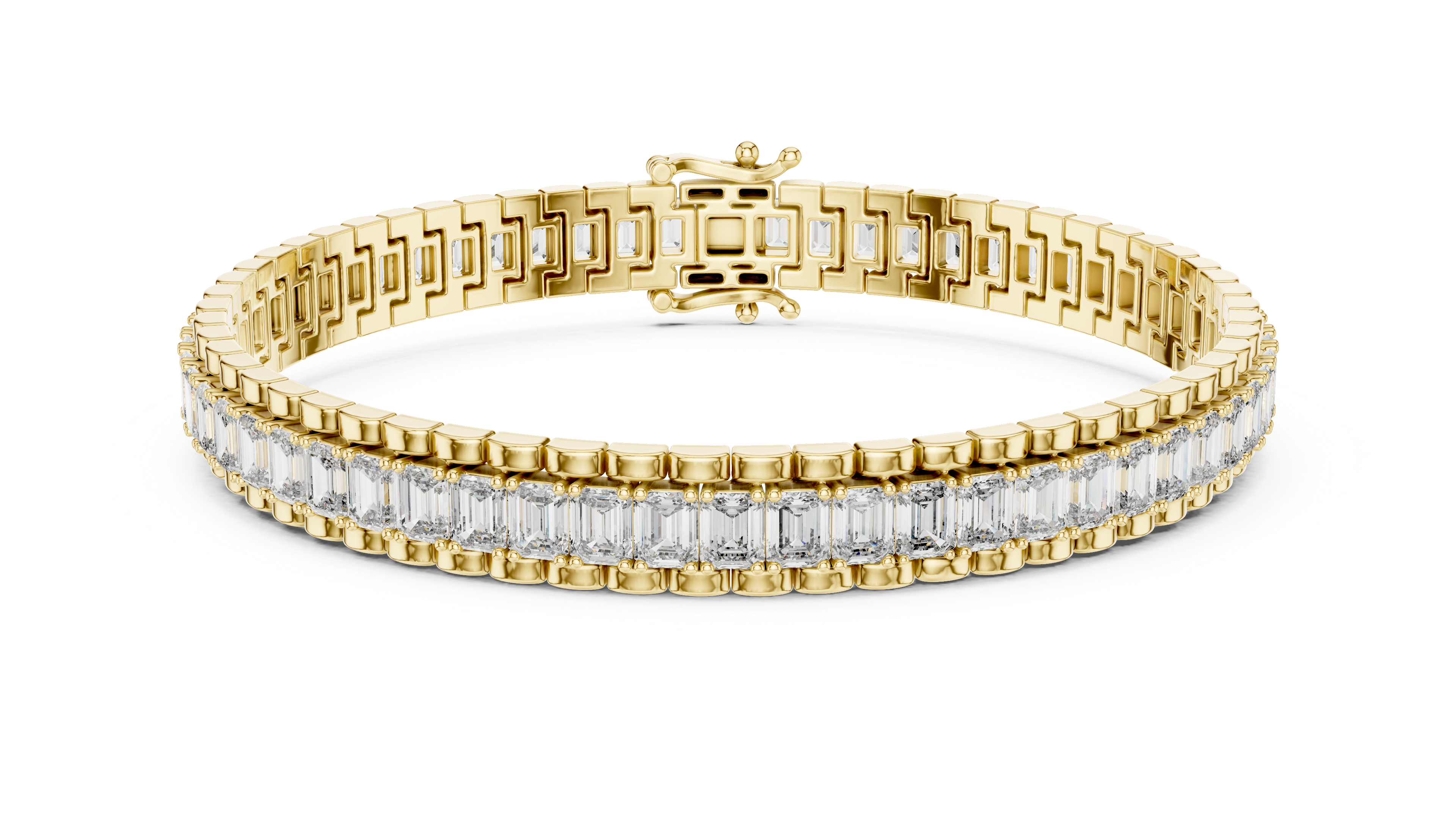 IMPERIAL AURUM BAGUETTE REGALIA ETERNAL LUXE SIGNATURE BRACELET