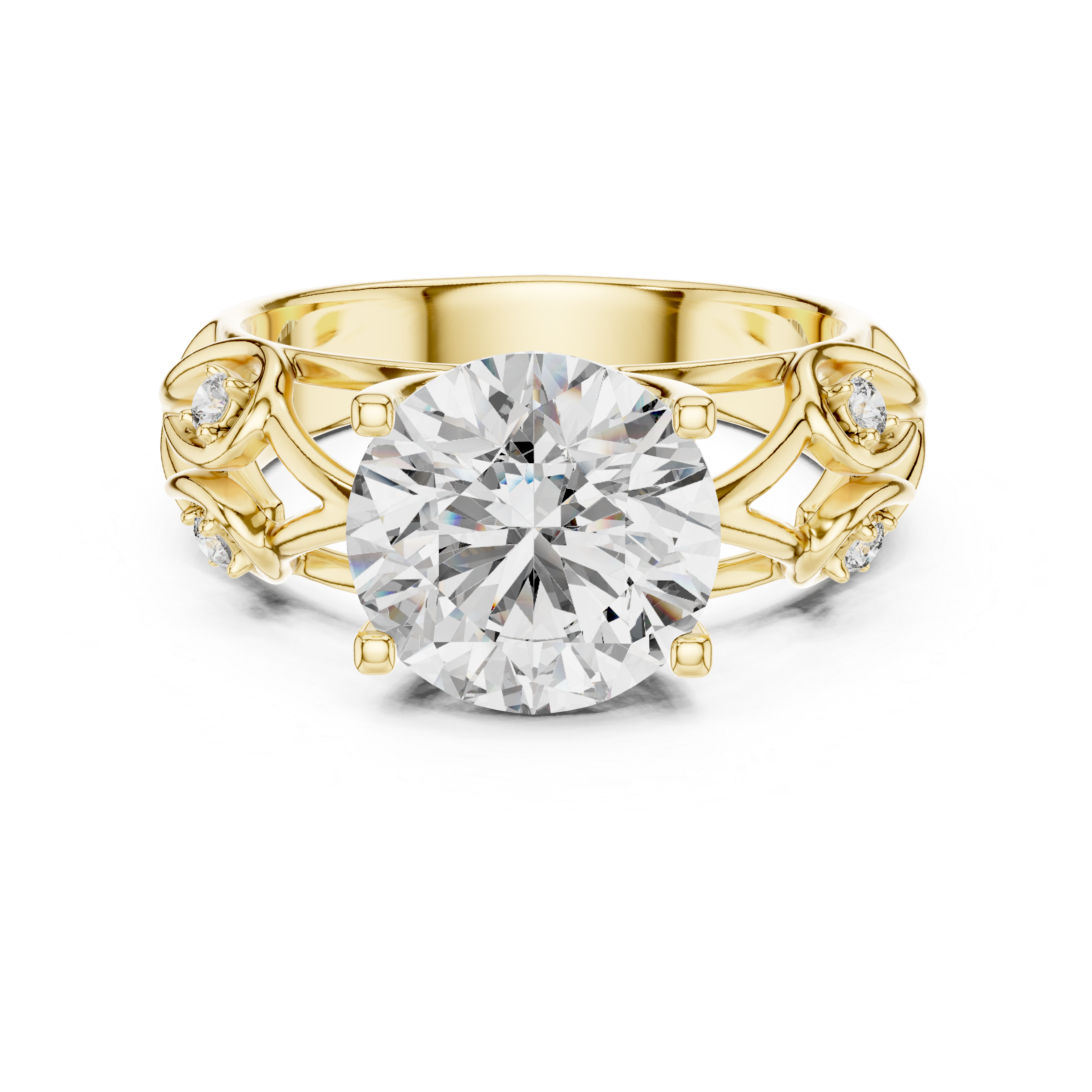 ENTWINED BLOSSOM RING