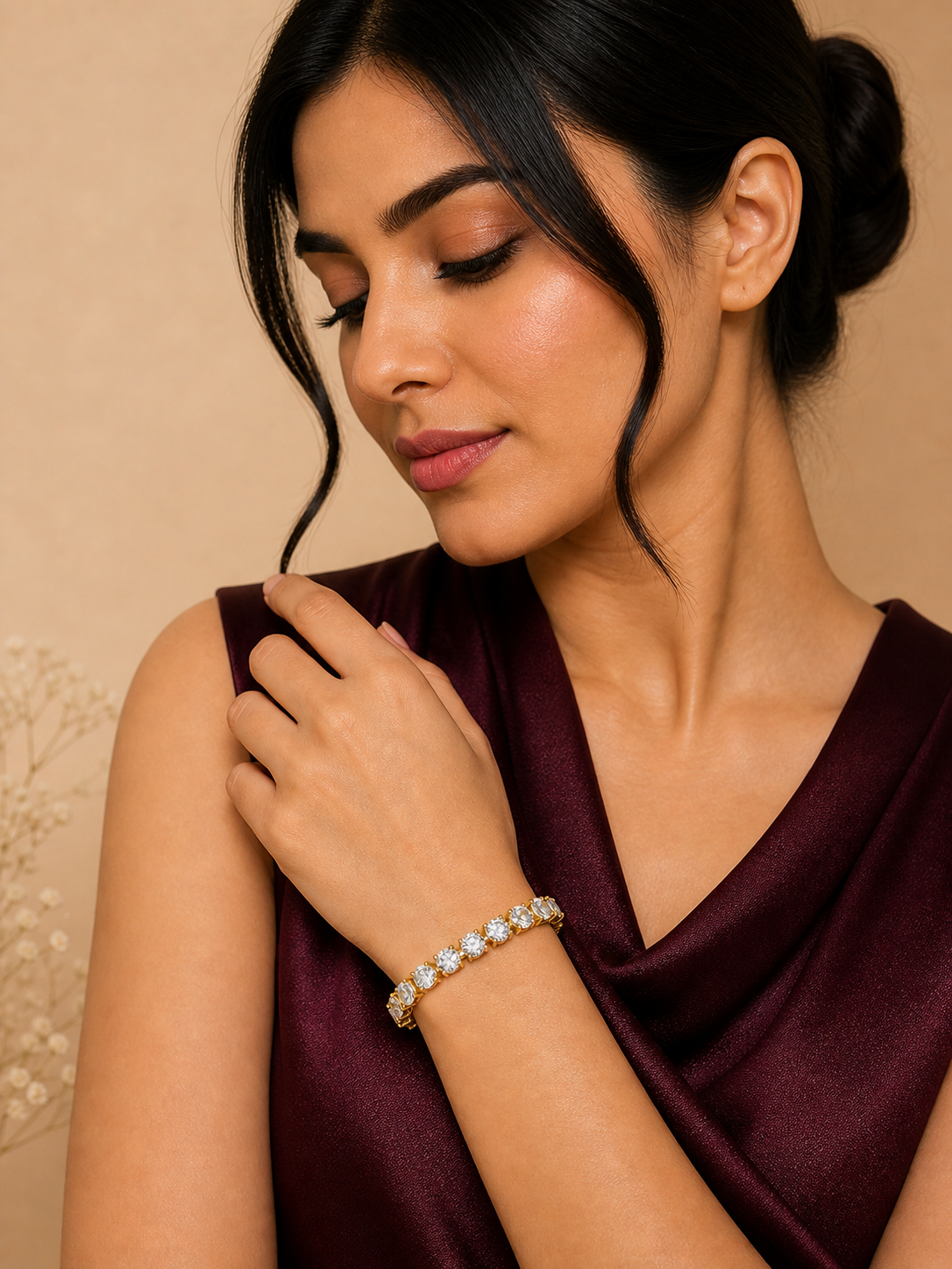 AURUMCELESTIALDIAMONDLUXEENCHANTMENTBRACELET