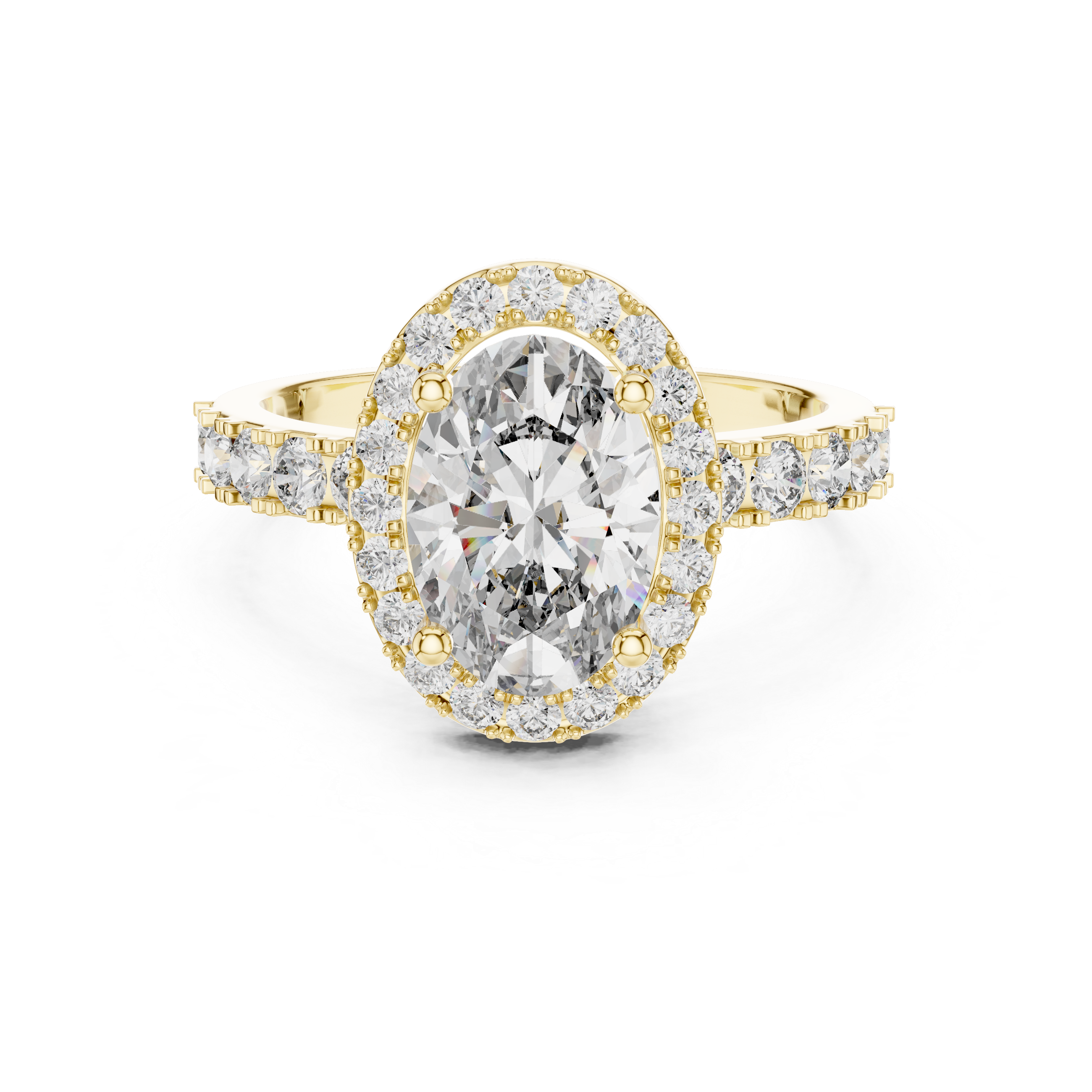 THE GEOMETRIC TRIO RING