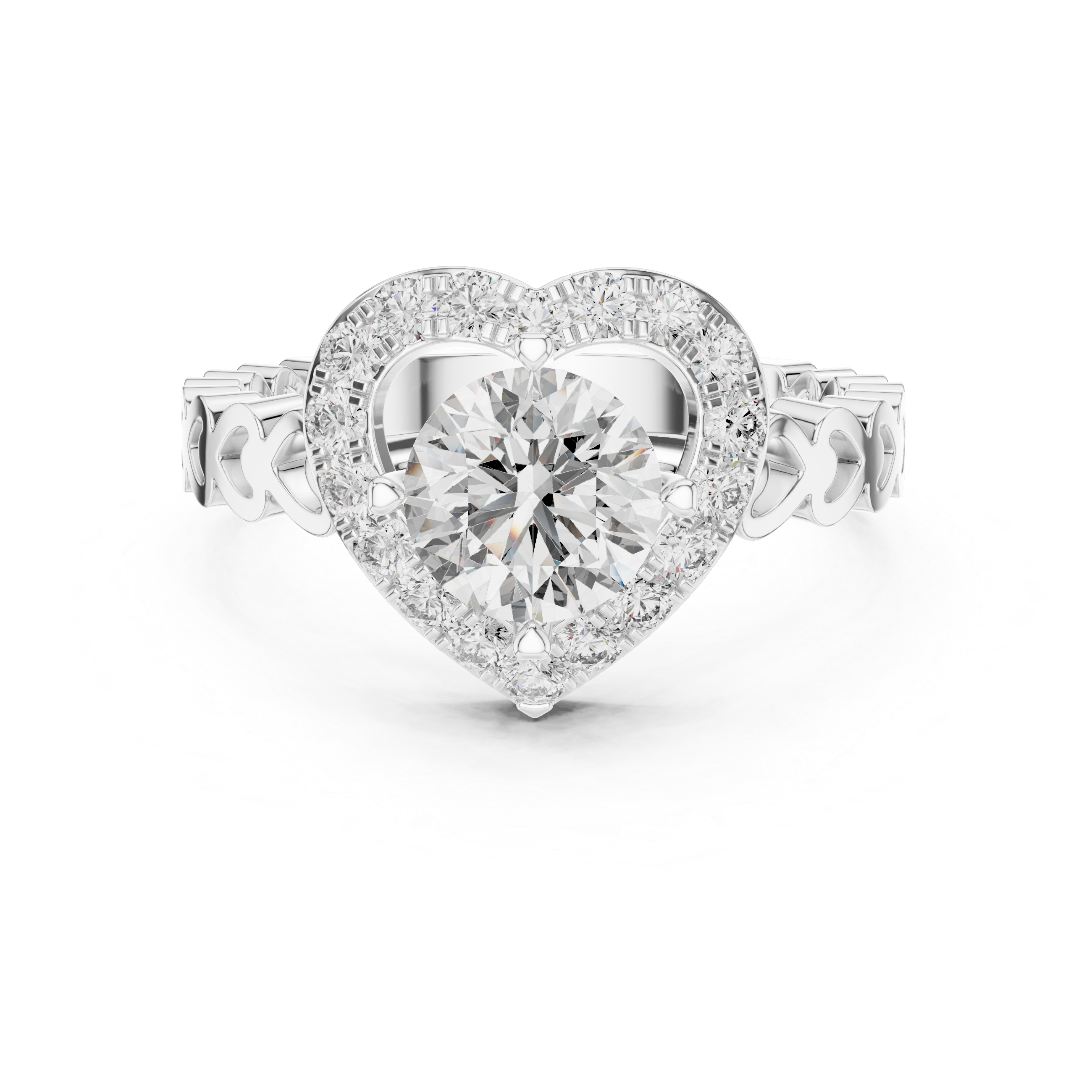 HEARTFELT HALO RING