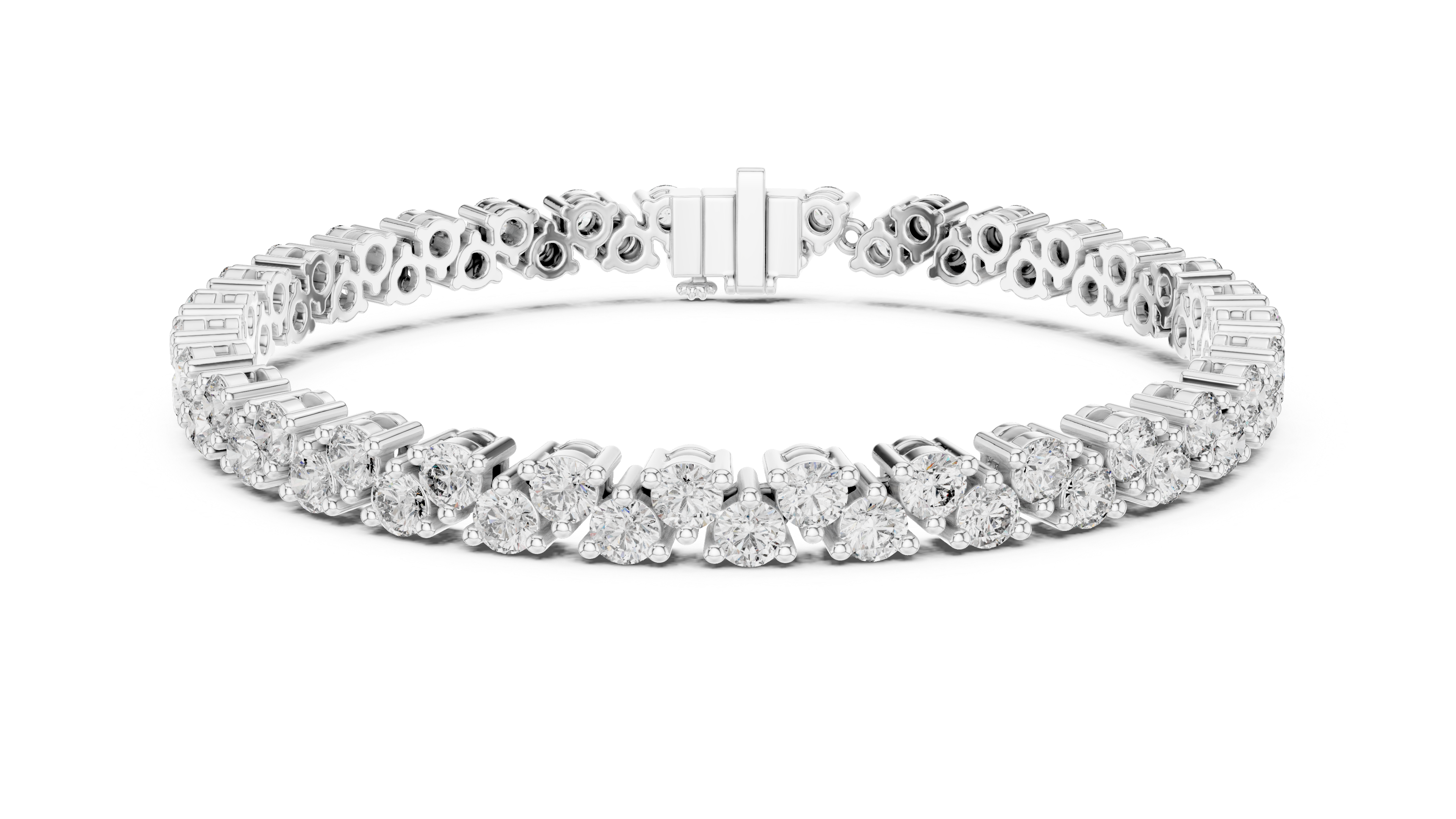 ROYAL CELESTIAL DIAMOND HALO LUXE ELEGANCE BRACELET