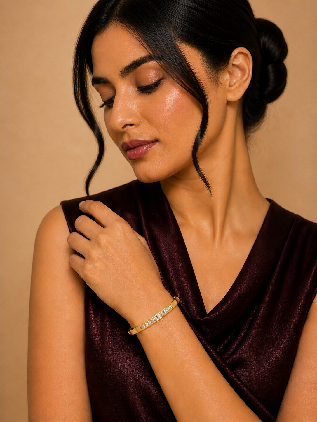 ROYAL ETERNA DIAMOND SERAPHIC AURELIA LUXE BANGLE