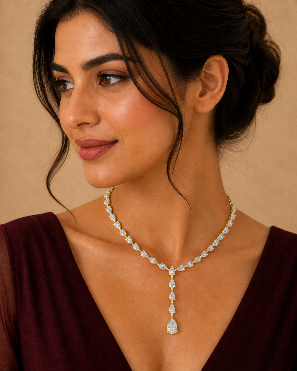 PEARLIS VEIL NECKLACE