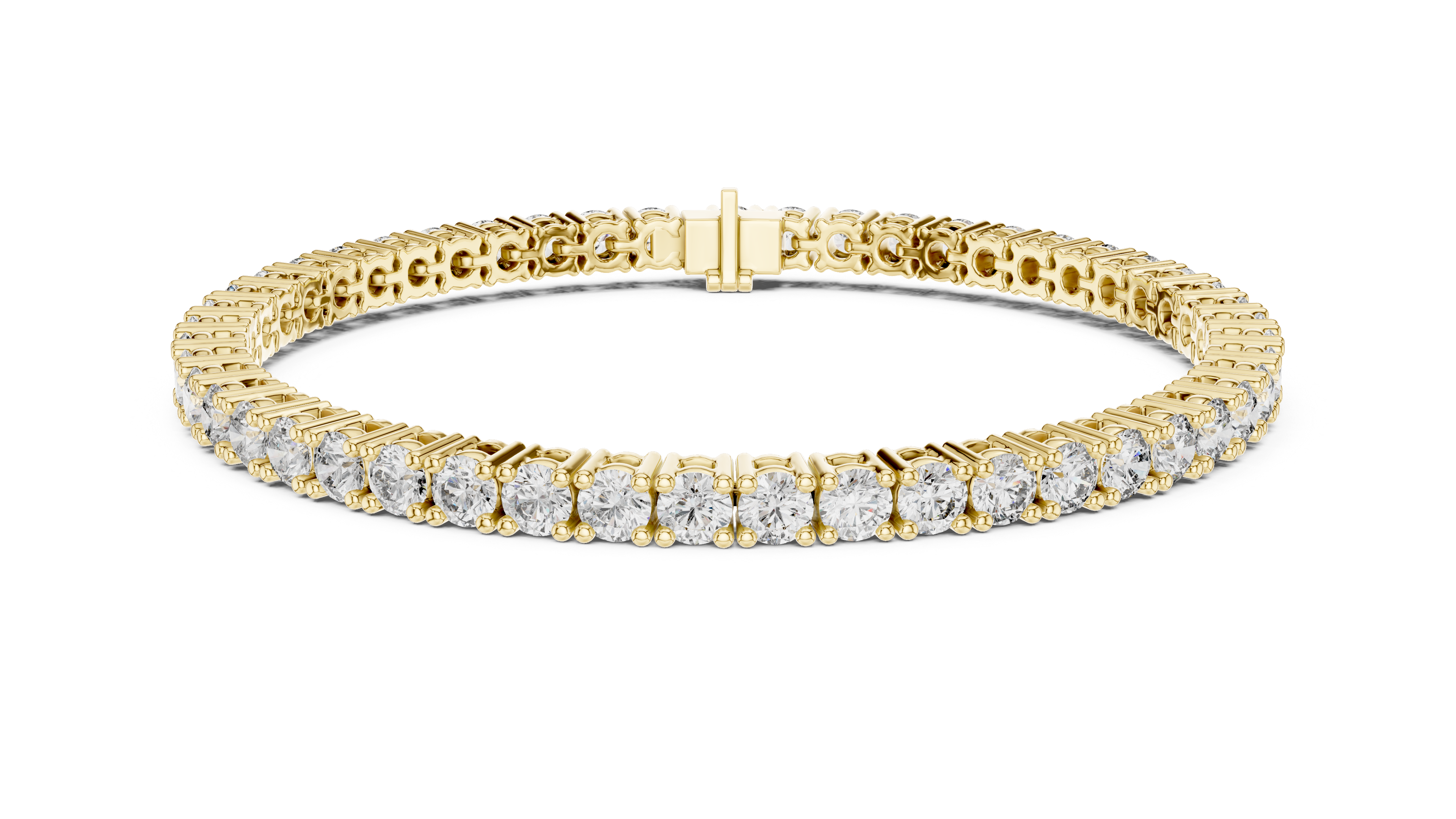 CELESTIAL AURUM INFINITY  TENNIS ROYAL ELEGANCE SIGNATURE BRACELET