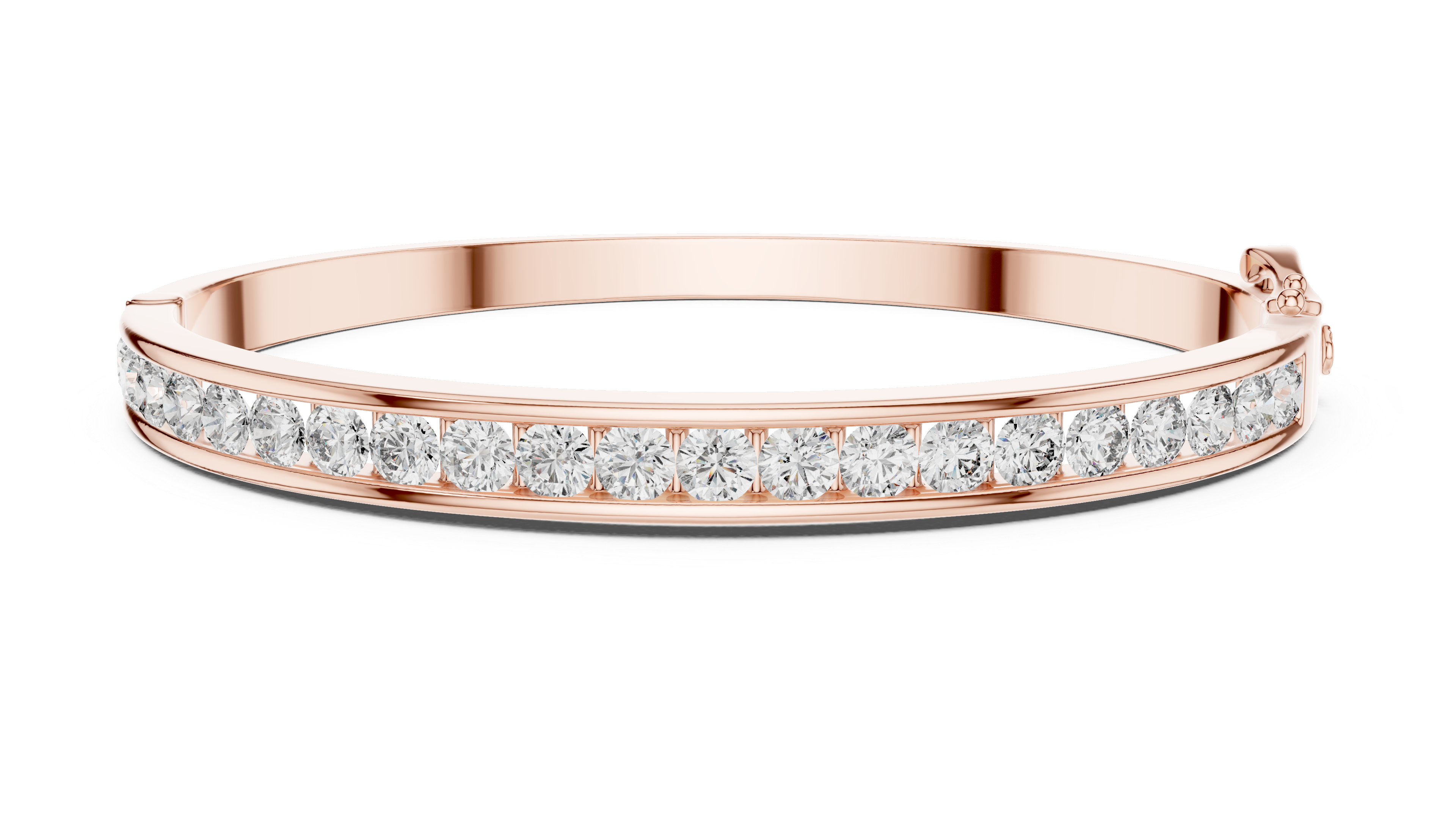 OPULENT NOVA GLORY PRECISION CUT DIAMOND BANGLE