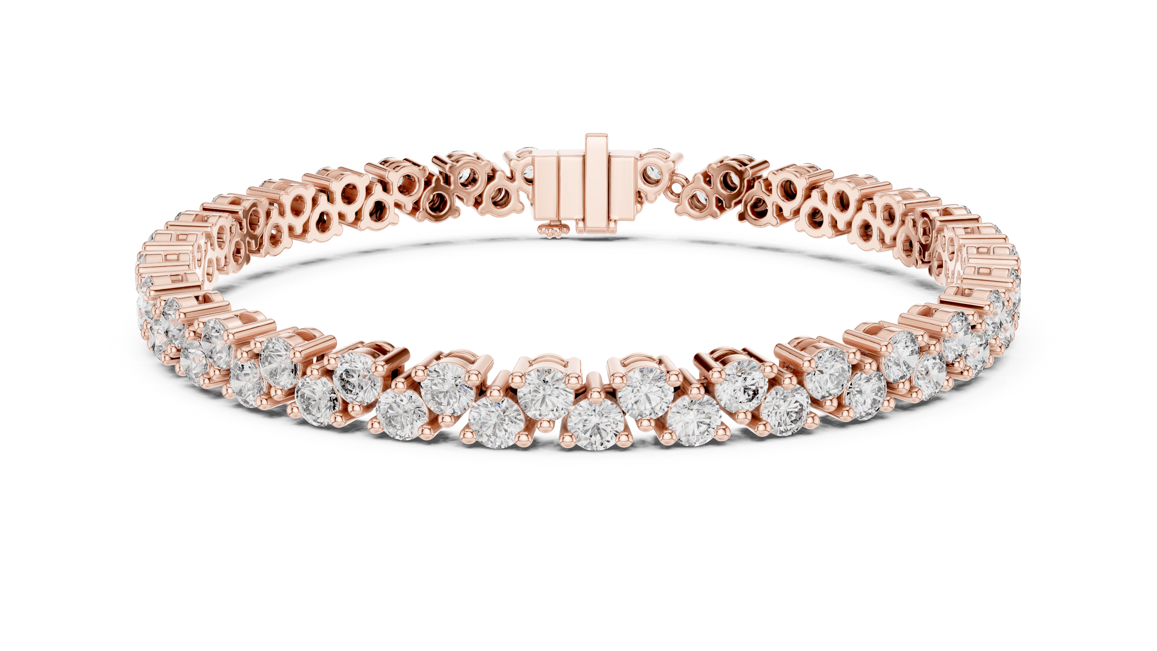 ROYAL CELESTIAL DIAMOND HALO LUXE ELEGANCE BRACELET