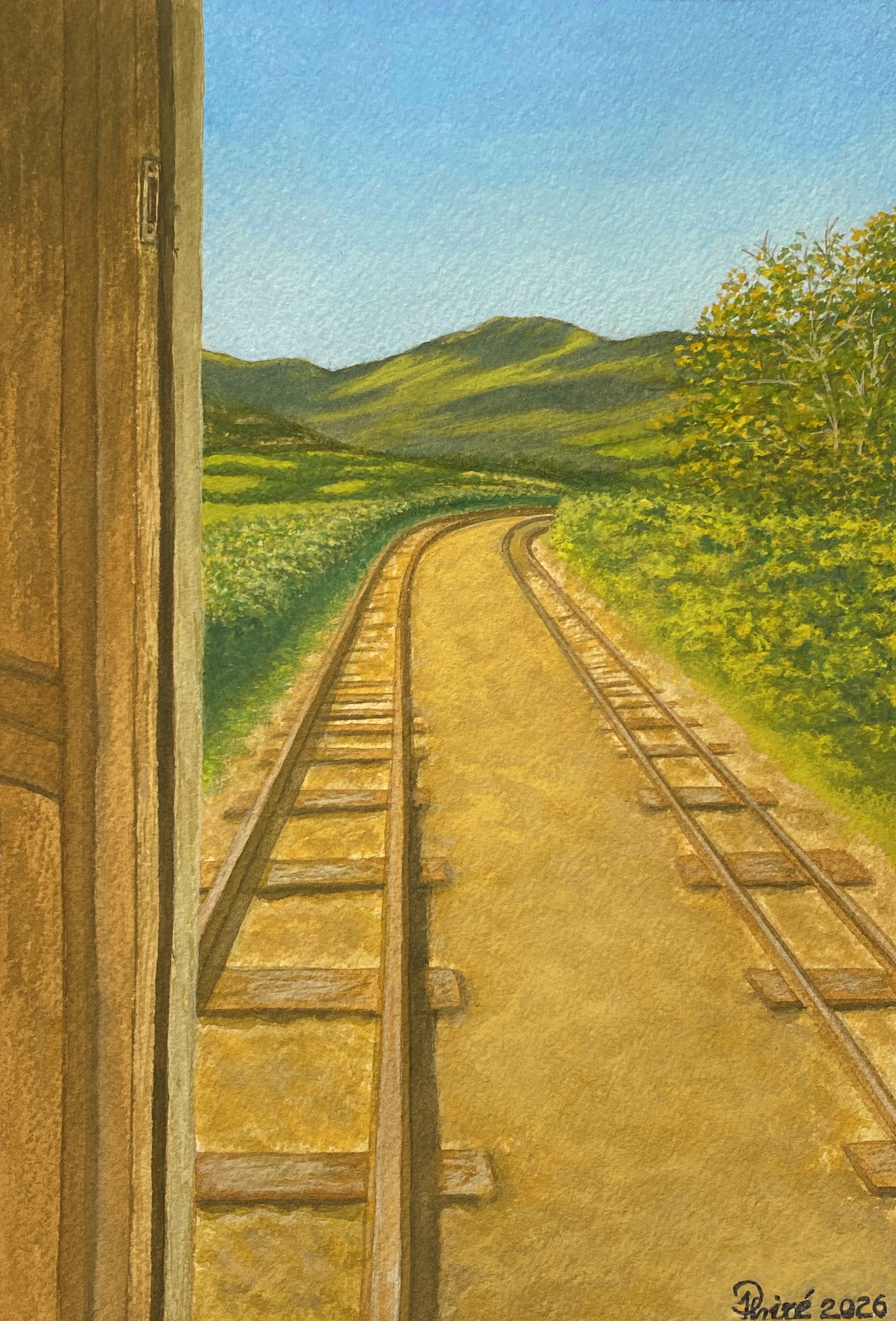 Giclée Print of "Onward" on Archival Paper