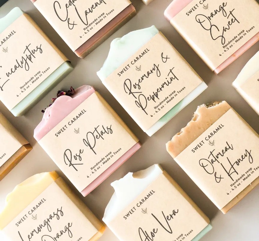 Handmade Soap Bar, Natural Soaps, Different Scents to Choose
