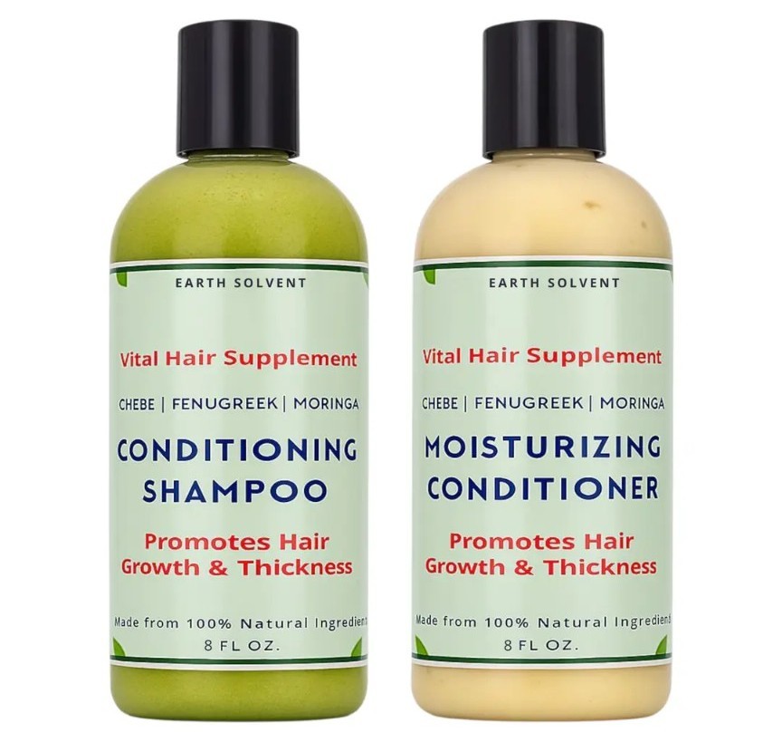 Moringa Hair Growth Shampoo and Conditioner Set