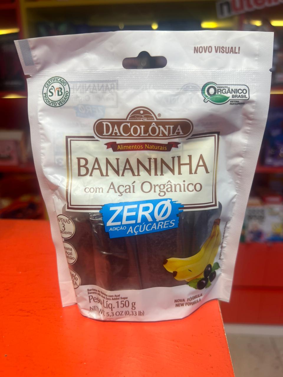 Plátano con açaí orgánico