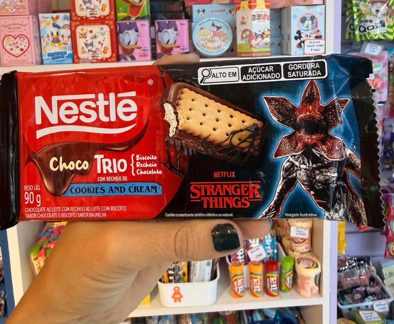 Choco trio stranger things Nestle