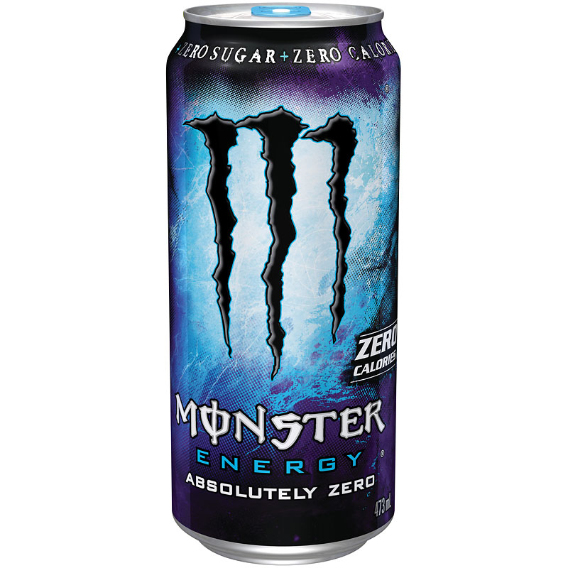 monster absolutely zero guarana + taurina