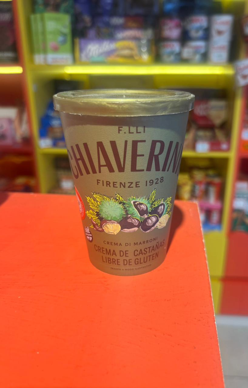 Crema de castañas Chiaverini