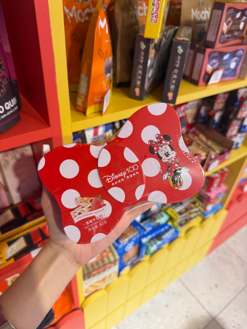 Caja de turron de Minnie Mouse de Disney