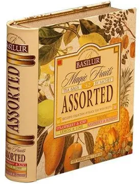 Basilur caja de te libro fruits