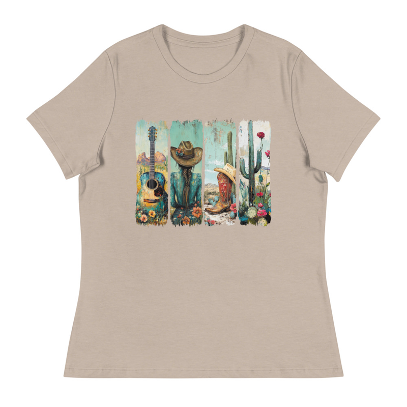 Women's Guitars and Cactus