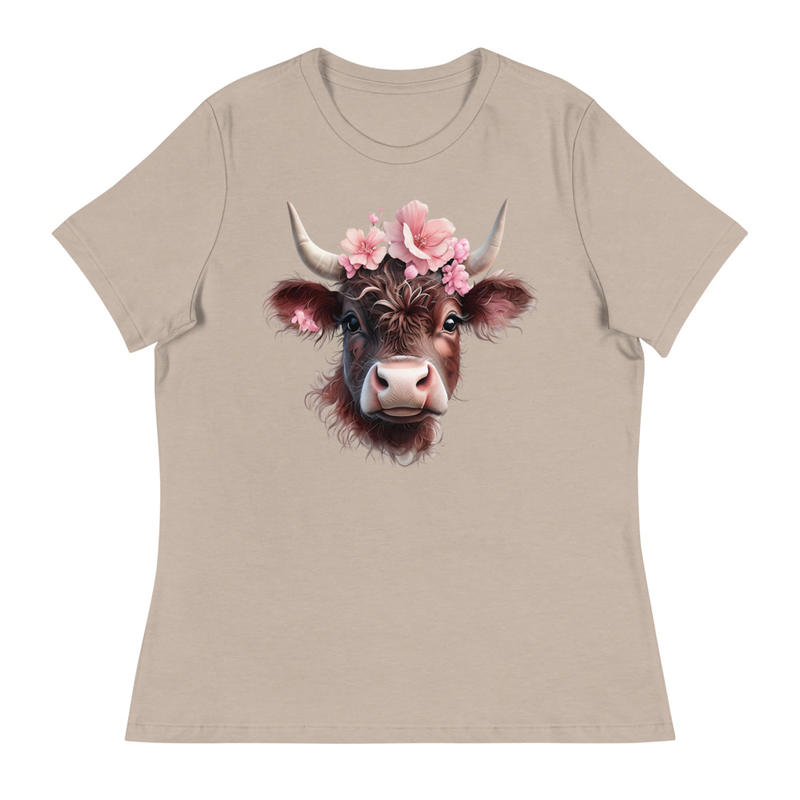 Women's Flowers n Cow 