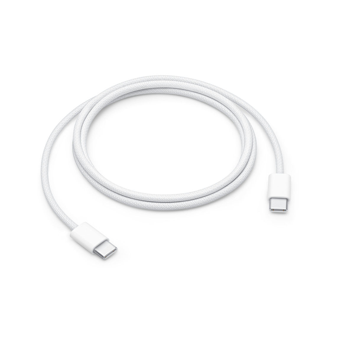 Adaptador de corriente USB-C y cable de carga con conectores USB-C