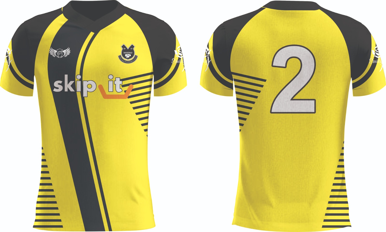 Yellow Sports Jersey