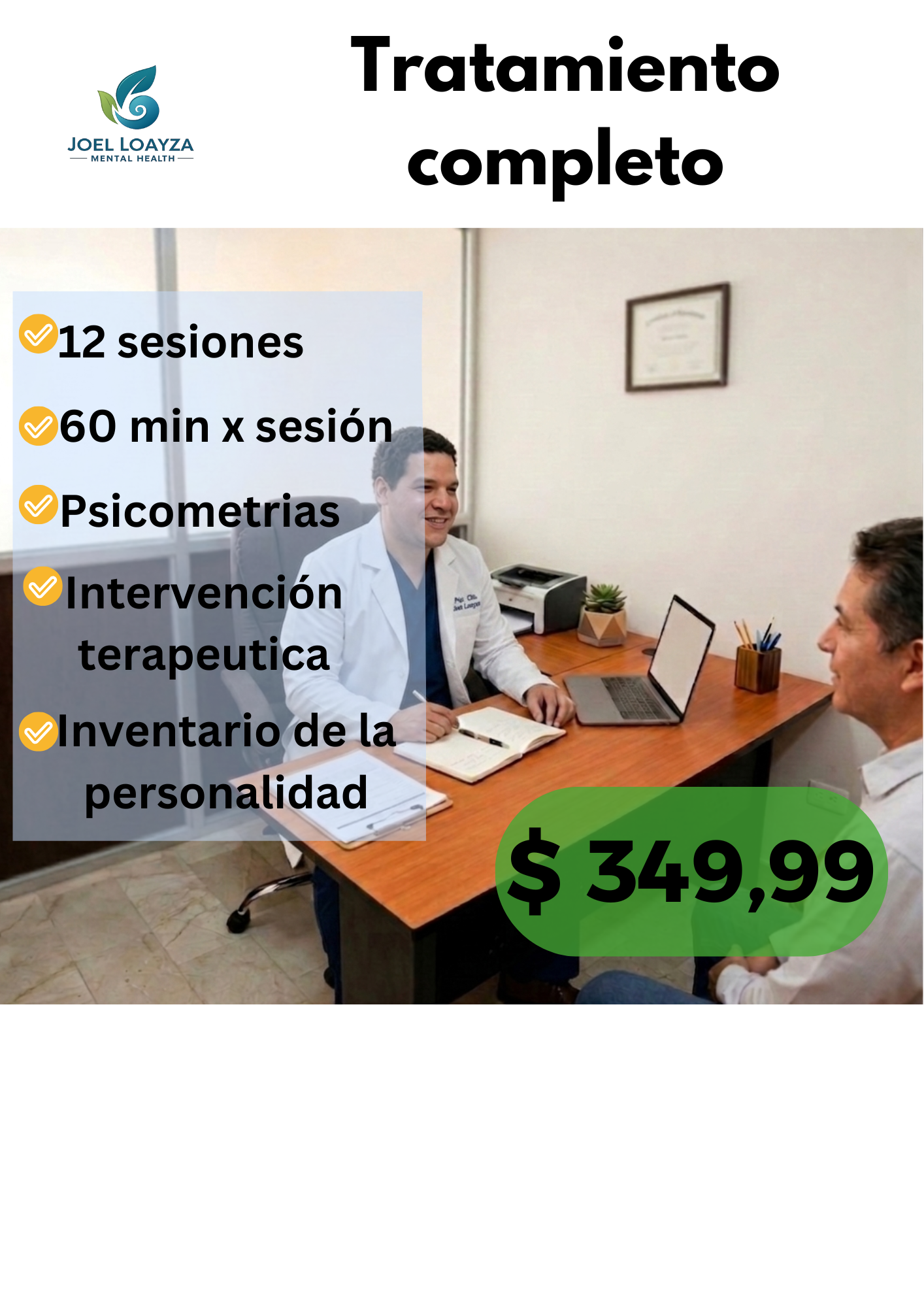 Proceso terapéutico completo