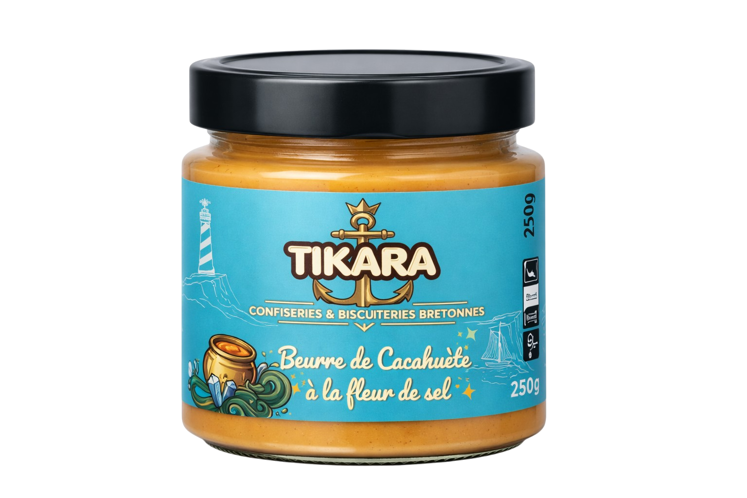 Beurre de Cacahuètes à la fleur de sel