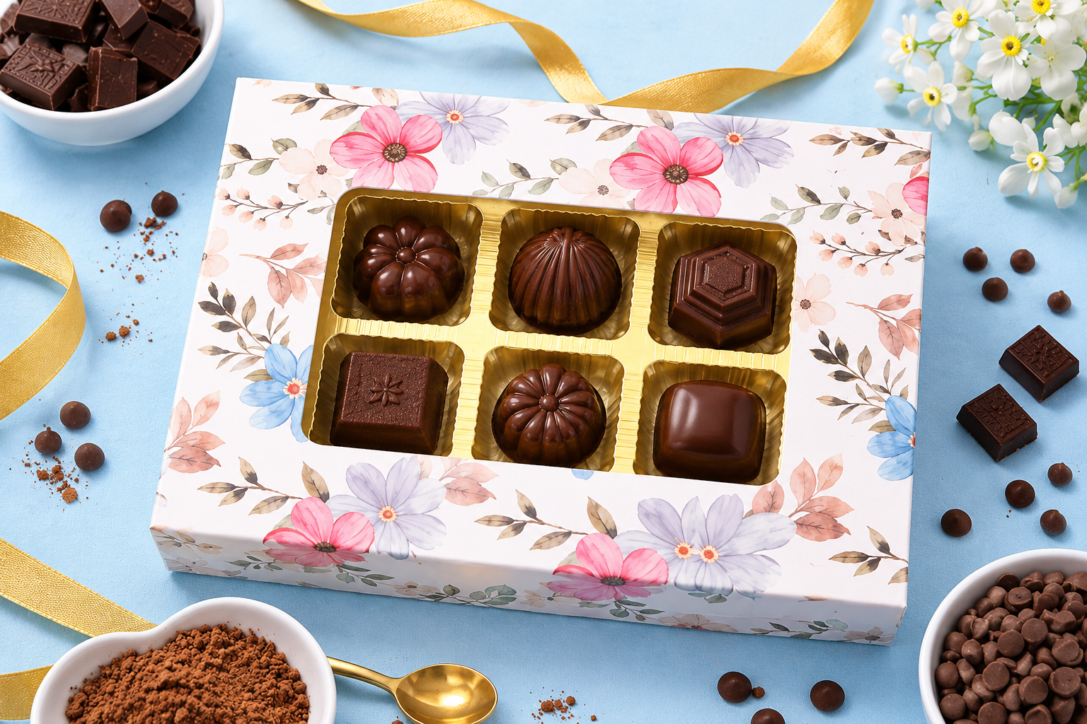 6 Cavity Chocolate Box | 9 Cavity Chocolate Boxes | 12 Cavity Chocolate Boxes