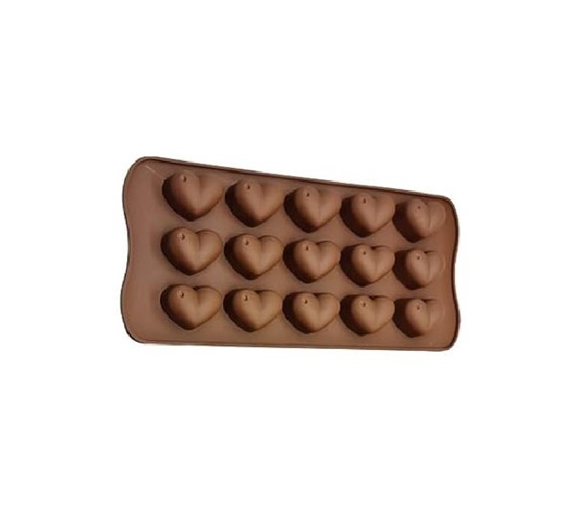 Silicone Small Heart Chocolate Mould | Silicone Mini Heart Mould | Heart Silicone Chocolate Mould | Valentine's Heart Mould