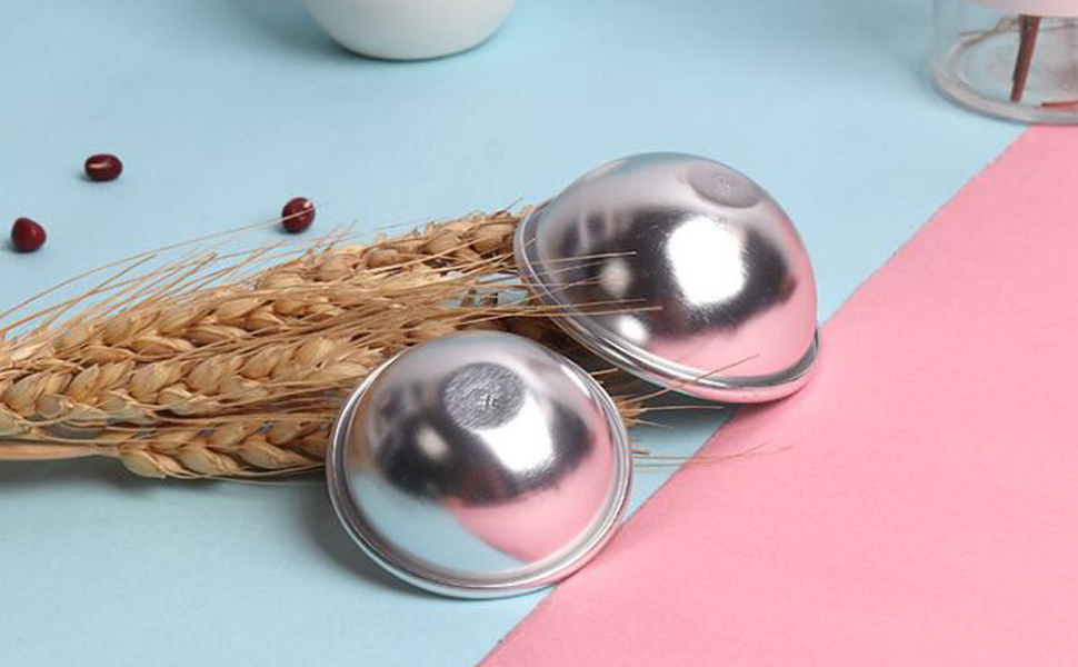 Aluminum Bath Bomb Moulds