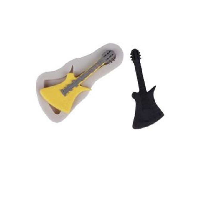 Guitar Fondant Moulds | Silicone Fondant Molds |
