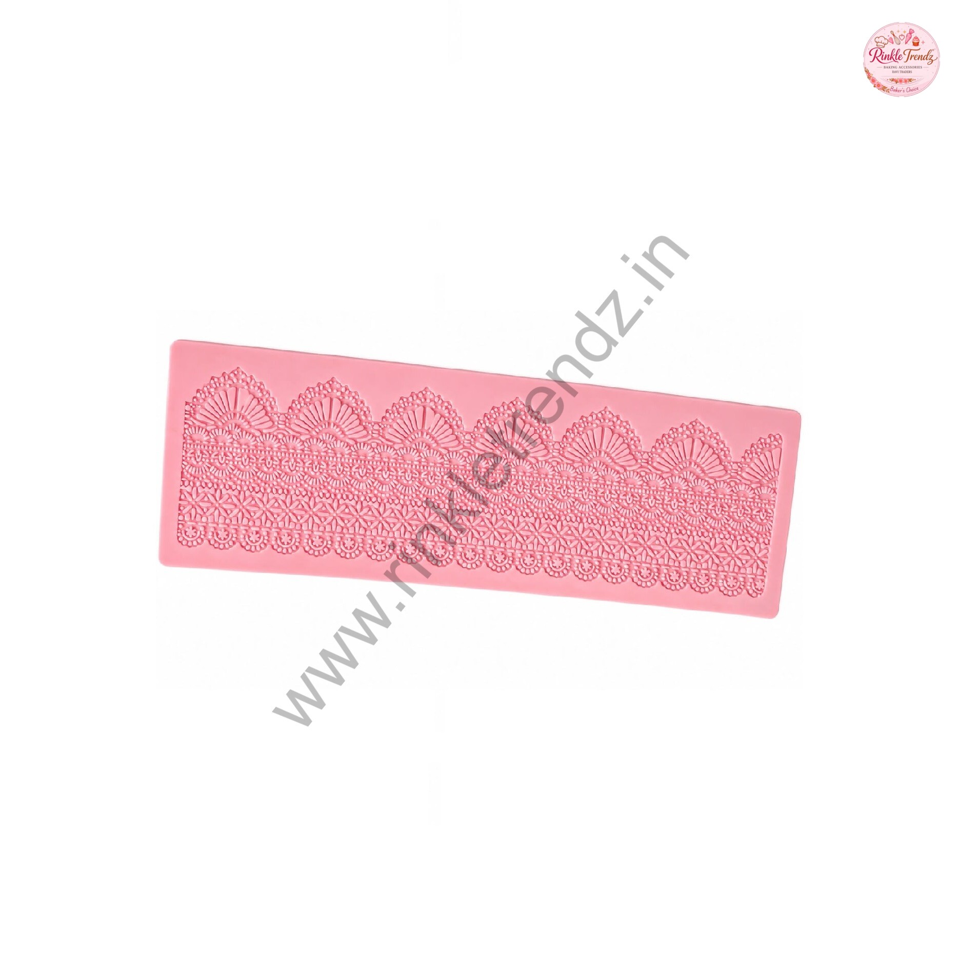 Fondant Lace Mold | Silicone Lace Mould for Cake Decorating | Silicone Shapes Border Decoration | Fondant Impression Mat