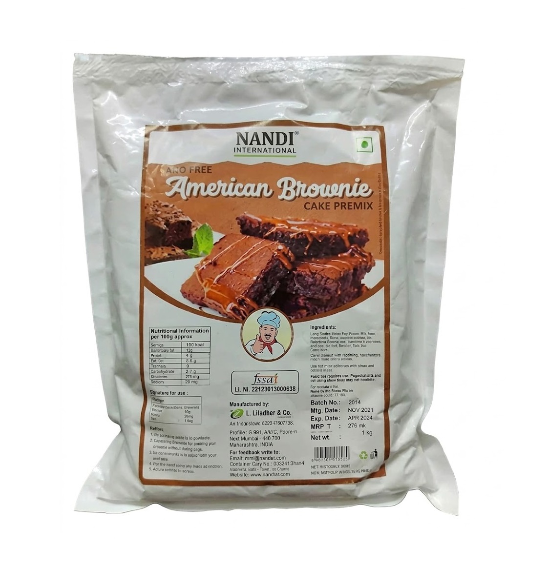 Brownie Premix