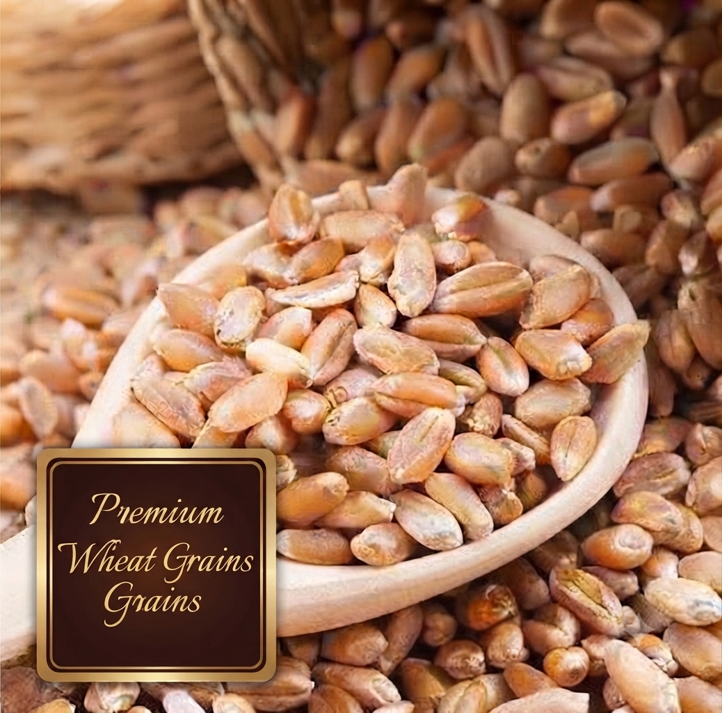 Premium Wheat Grains – ₹140/kg.