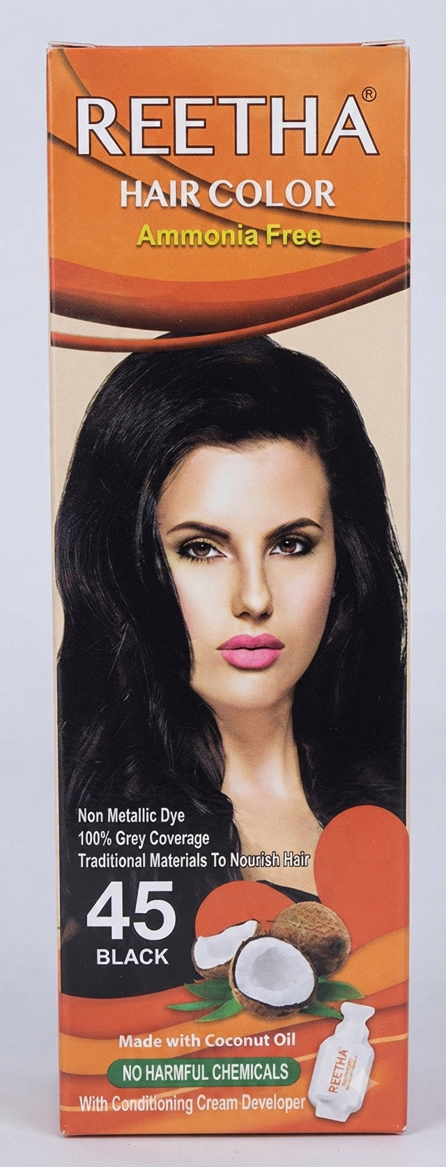 Reetha Hair Color 45 Black