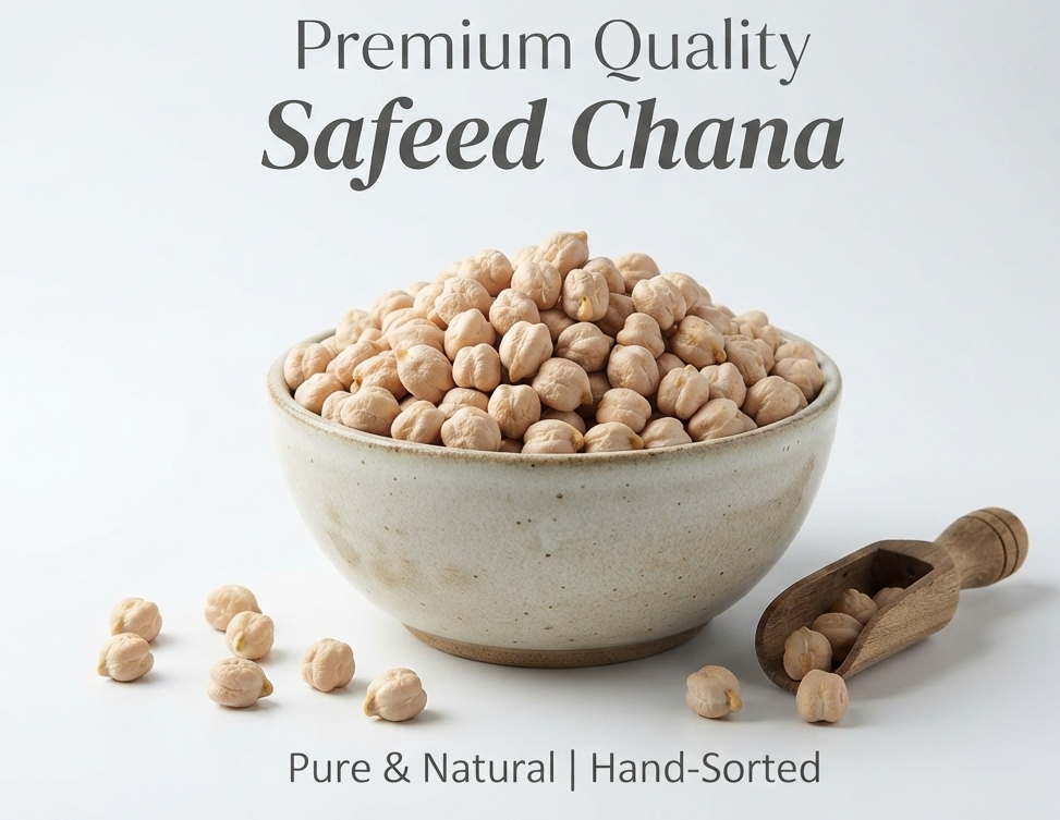 Safed Chana 340/kg