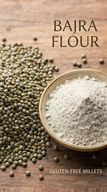 Bajra Flour – ₹150/kg.