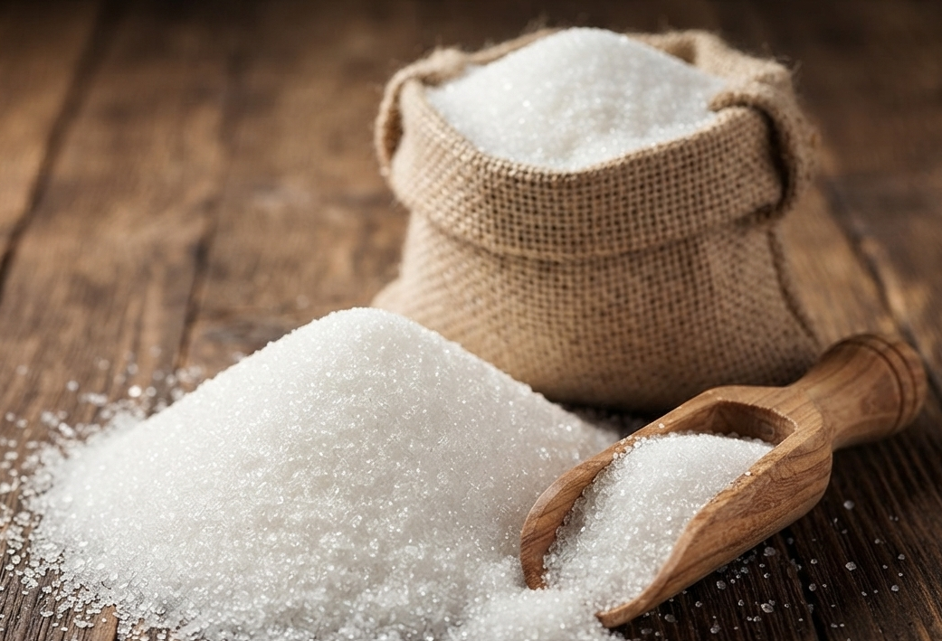 Pure White Sugar  ₹150/kg.