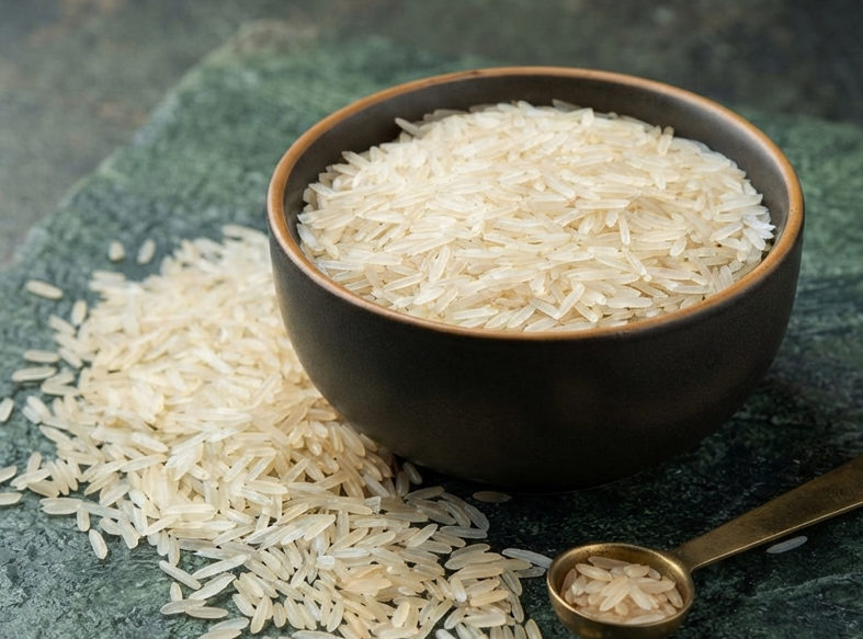 Premium Single Steam Rice  ₹350/kg.