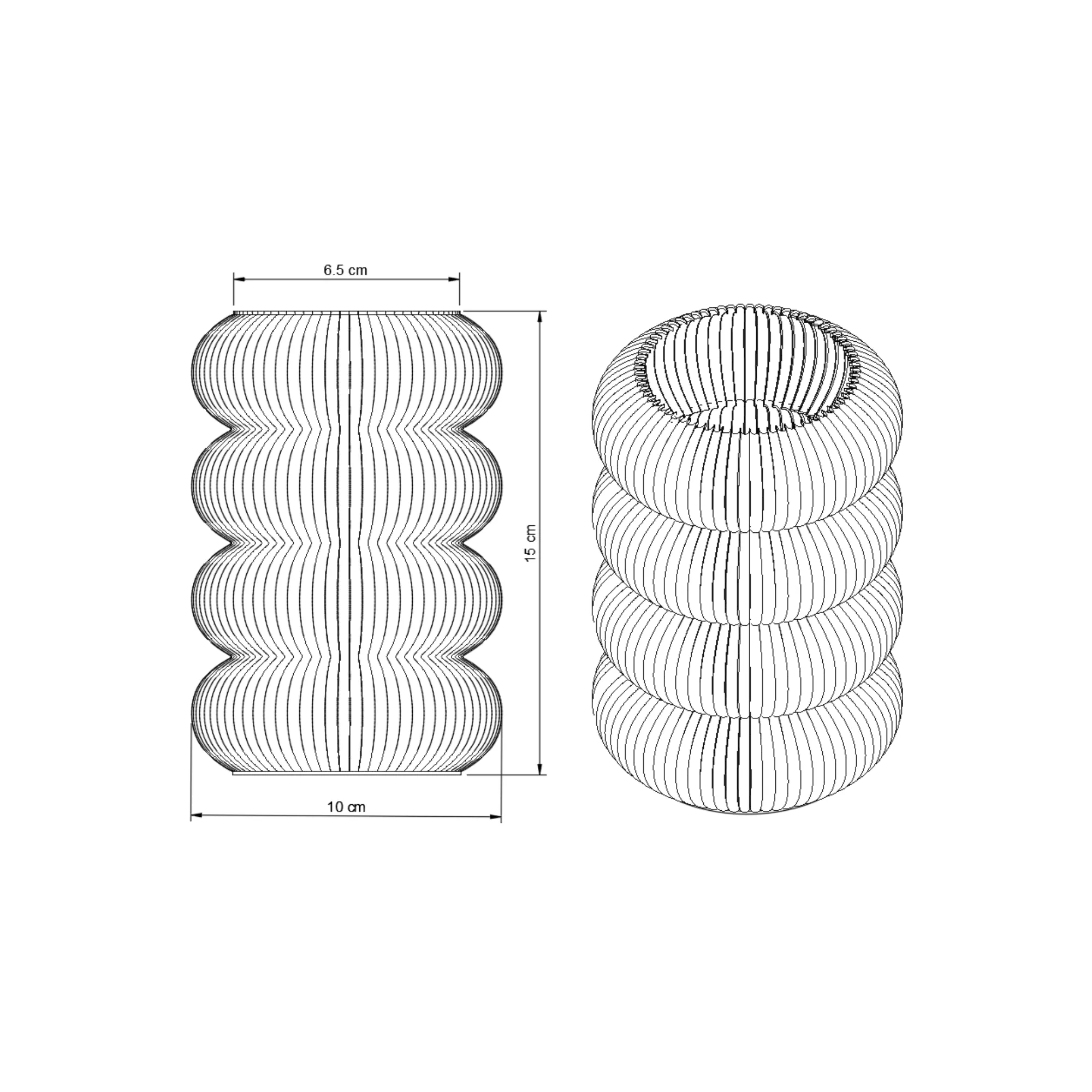Vase Bella S