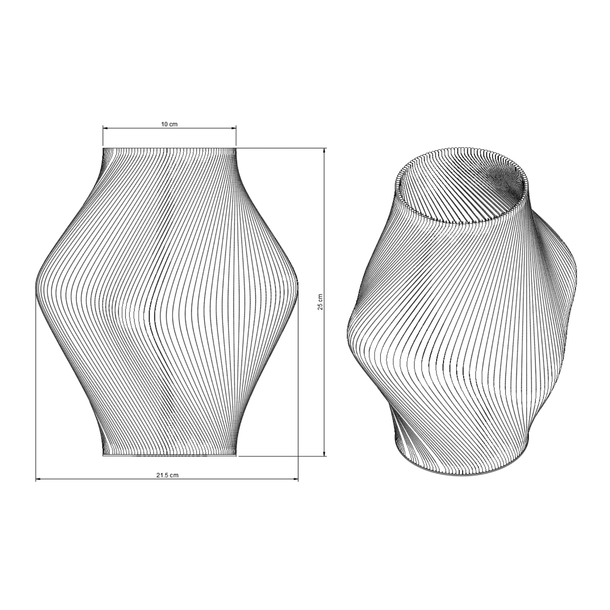 Vase Quad XL
