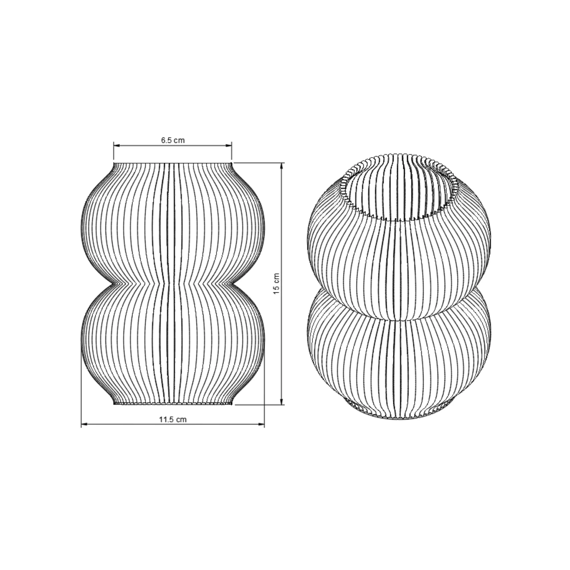 Vase Nora S