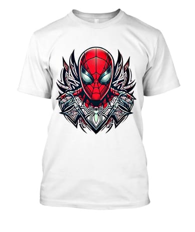 Camiseta Hombre Araña Arte Tribal