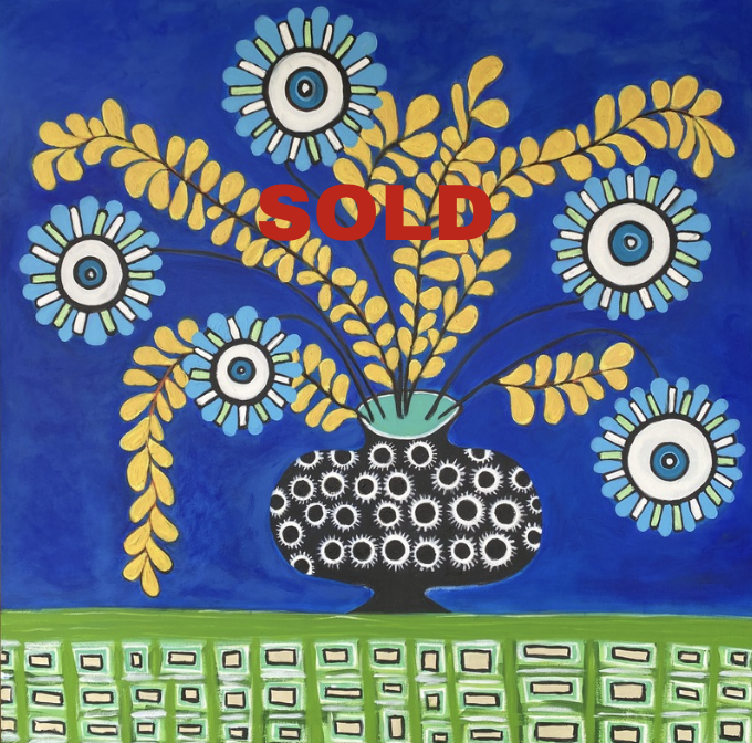 SOLD - Static in Bloom