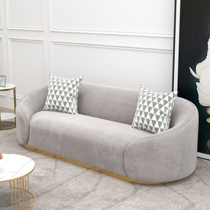 Modern Velvet Sofa