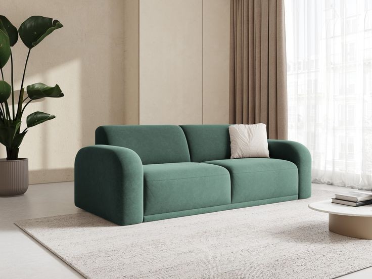 Modern Green Sofa
