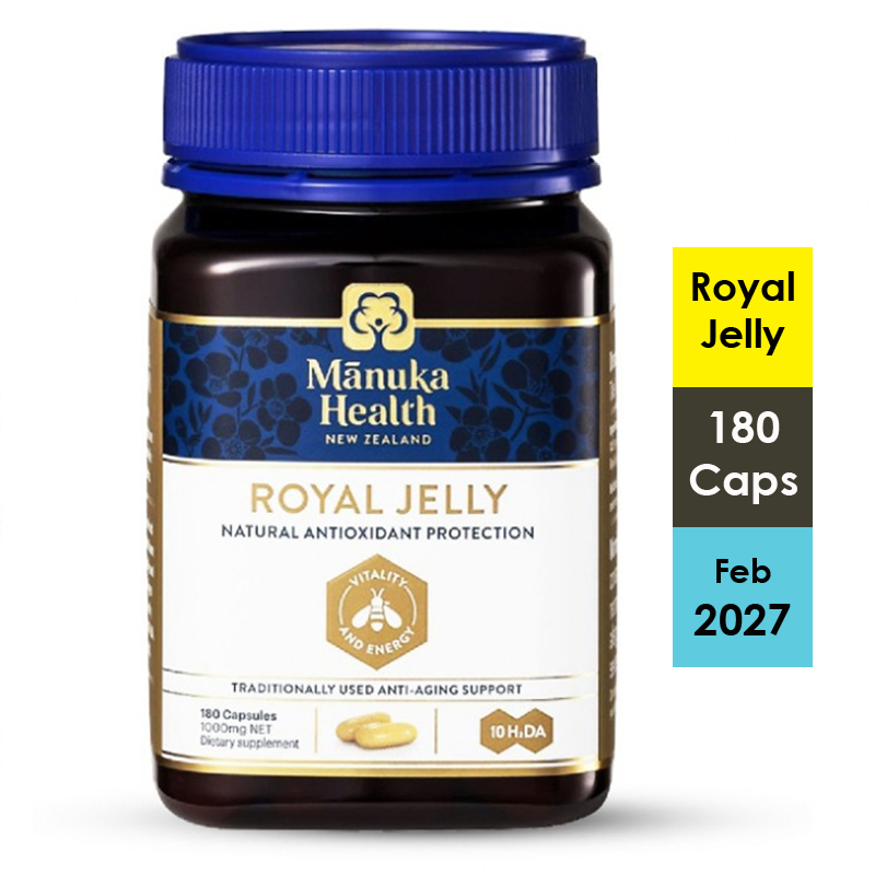 Manuka Health Royal Jelly 180 caps