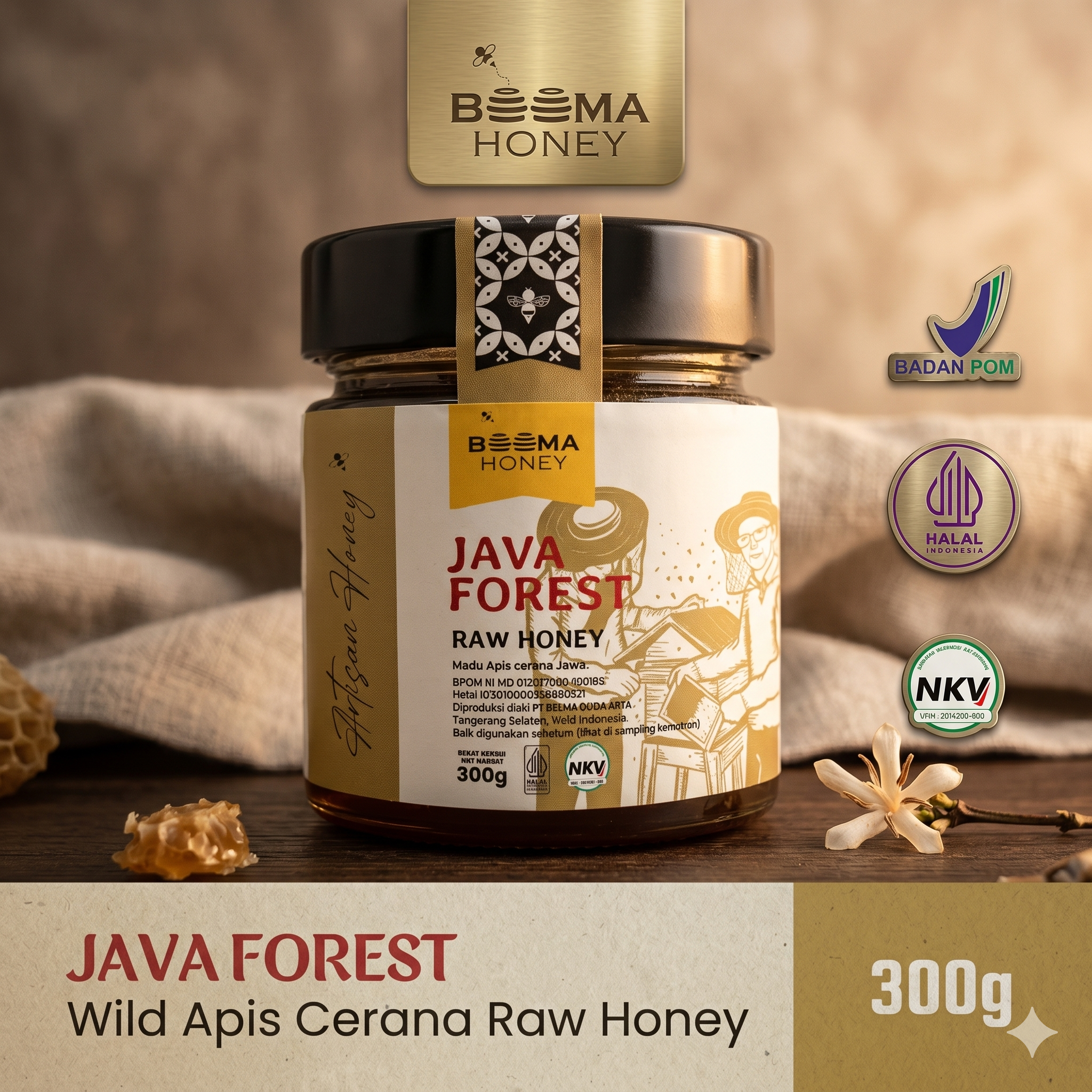 Beema Honey Madu Java Forest 300g