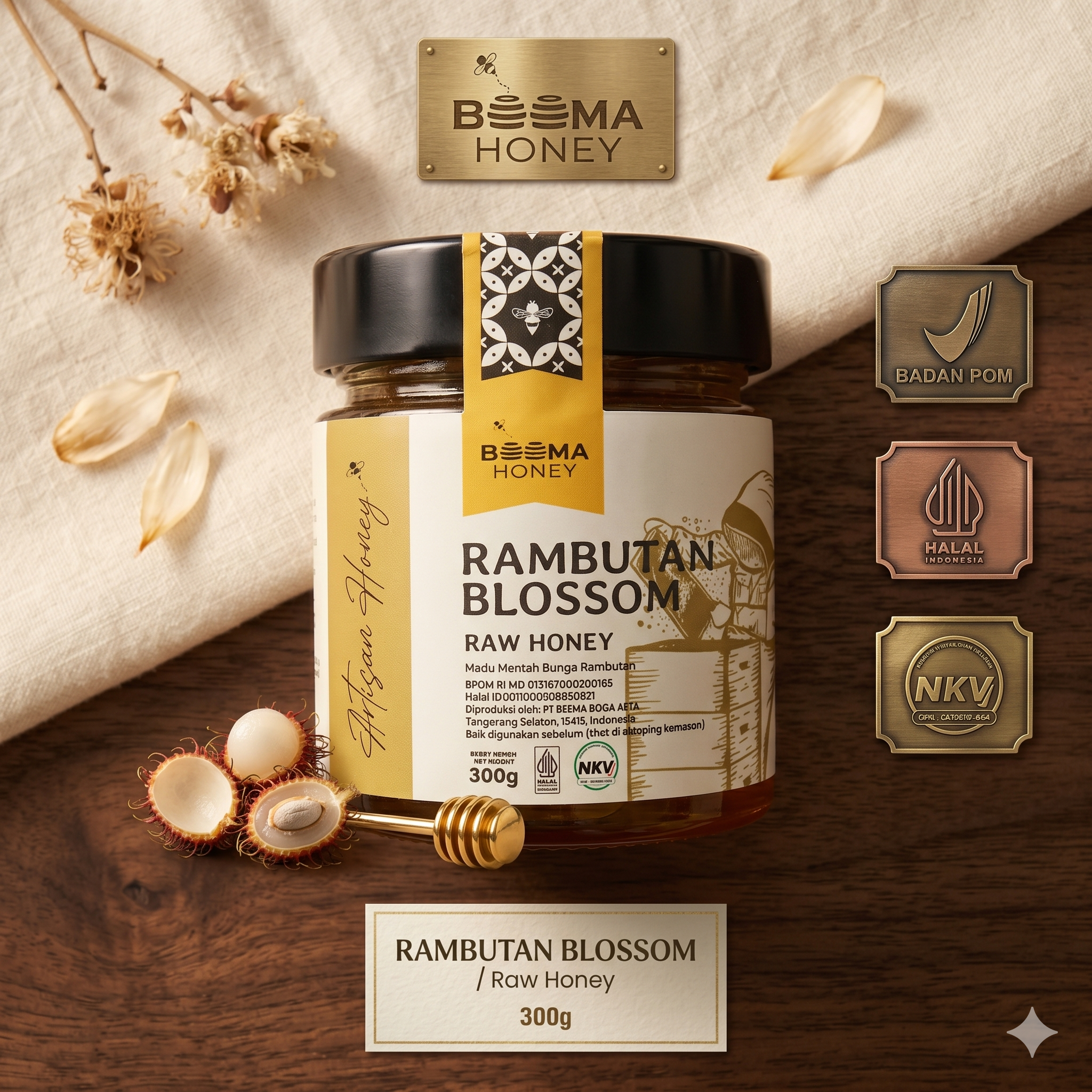 Beema Honey Madu Rambutan Blossom 300g